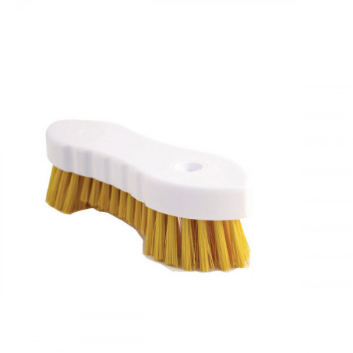 Hand Held Scrubbing Brush Yellow VOW/20164Y