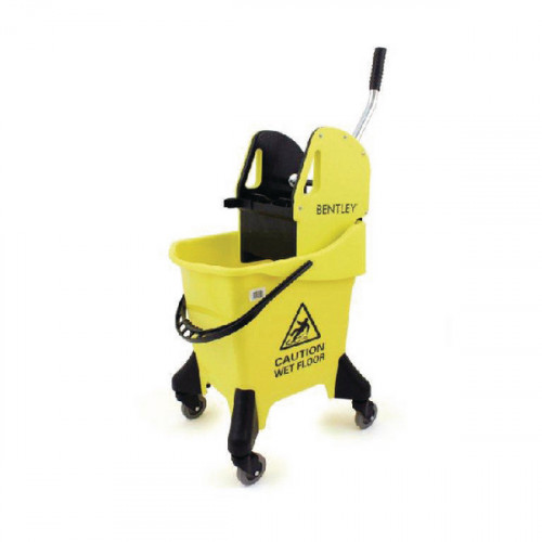 Hygineer Ergonomic Heavy Duty Mop Bucket Yellow 31 Litre HRMB31/Y