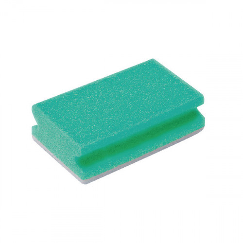 Finger Grip Scourers 130x70x40mm Green (Pack of 10) SPCAGN60I