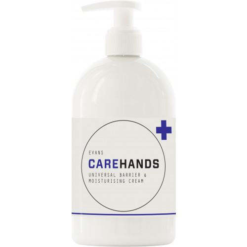 Evans Care Hands, Barrier Cream in Pump Dispenser ('Feelings') per 6 x 500ml (A045FEV) - Available to order
