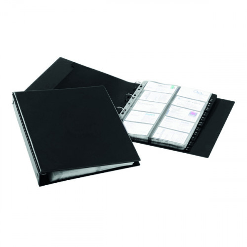 DURABLE VISIFIX ECO B CARD ALB A4 BK