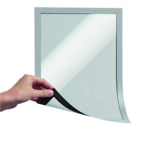 DURABLE DURAFRAME MAGN A4 SLVER PK5