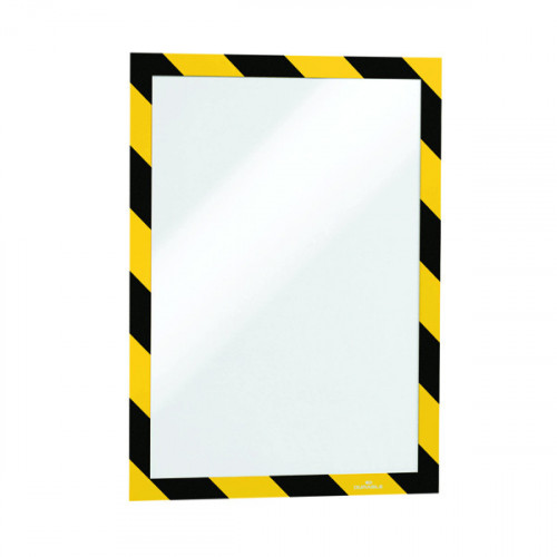 Durable Duraframe A4 Yellow/Black (Pack of 2) 4944-130