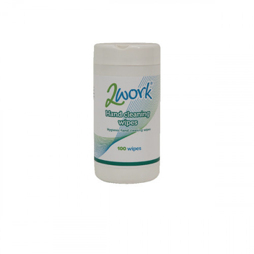 2Work Hand Cleaning Wipes (Pack of 100) DB50835