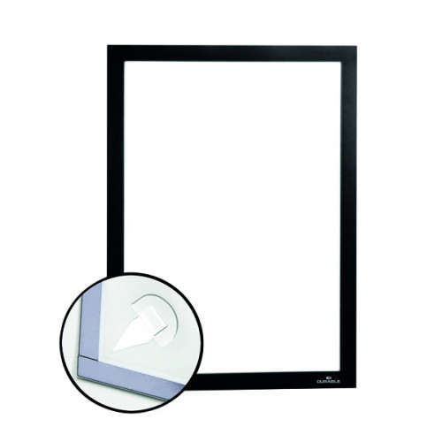 DURABLE DURAFRAME WALLPAPER A4 BLK