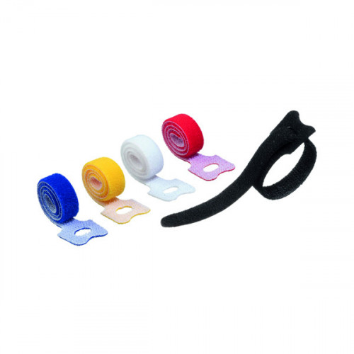 Durable Cavoline Cable Management Grip Tie Assorted (Pack of 5) 503600