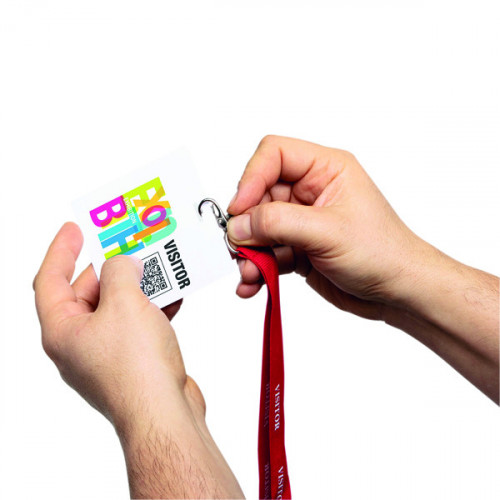Durable Visitor Badge A4 (Pack of 100) 8258
