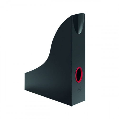 Durable Varicolor Magazine Rack Grey/Red 770703