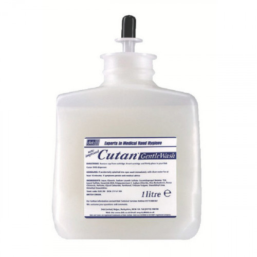 DEB CUTAN WASH 1L LOTION SOAP PK6