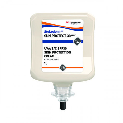 Deb Stokoderm Sun Protect 30 PURE 1 Litre Cartridge SUN1L