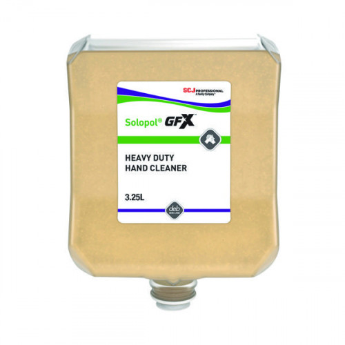 DEB SOLOPOL GRITTY FOAM 3.25L PK4