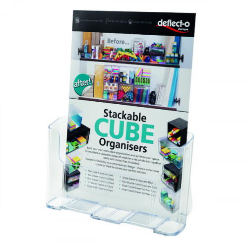 DEFLECTO A4 PRTRT SNGLE CMPN