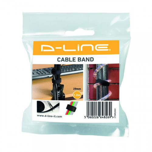 D-LINE CBL TIDY BND REUSBL HK LP BLK