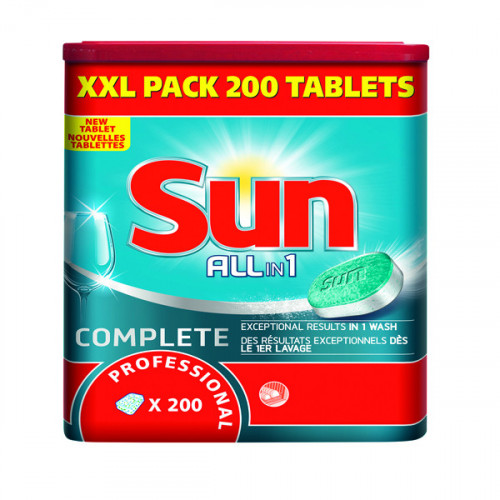 Sun Professional Dishwasher Tablets (Pack of 200) 7515858
