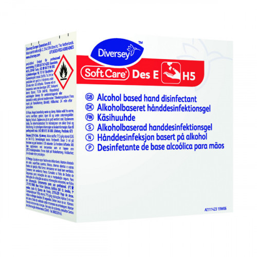 Diversey Soft Care Des E H5 W95 0.8 Litres (Pack of 6) 7519451