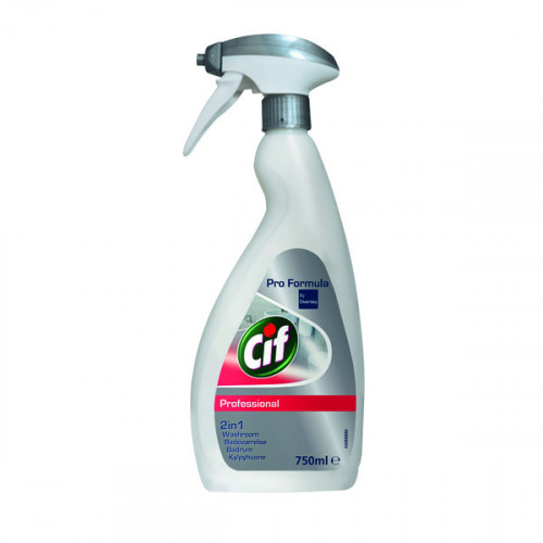 Cif Professional 2-in-1 Washroom Cleaner 750ml 7517907