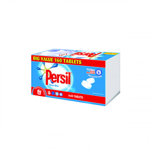 Persil Professional Non-Bio Tablets x40 (Pack of 4) 7518735