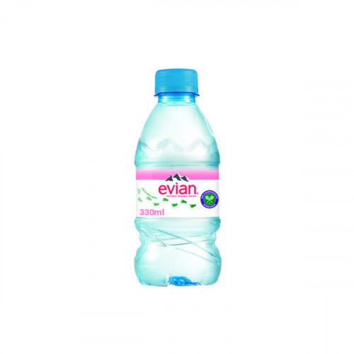 EVIAN SPRING WATER STILL 330ML PK24