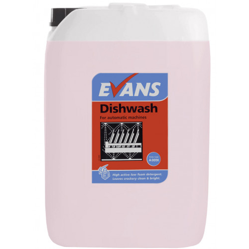 Evans Dishwash, Machine dishwash liquid per 10 Ltr (A009IEV)