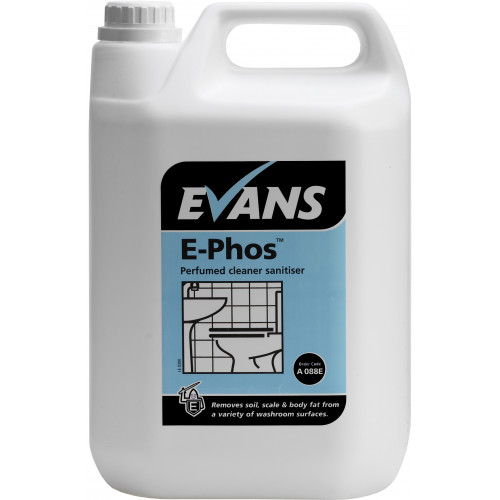 Evans E-Phos Multi Surface Toilet Cleaner per 5Ltr (A088EEV2)