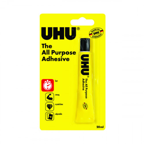UHU All Purpose Adhesive 20ml (Pack of 10) 44091