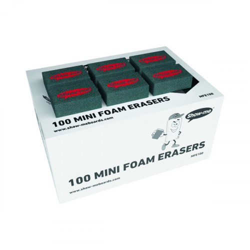 SHOW-ME WHITEBOARD ERASER PK100