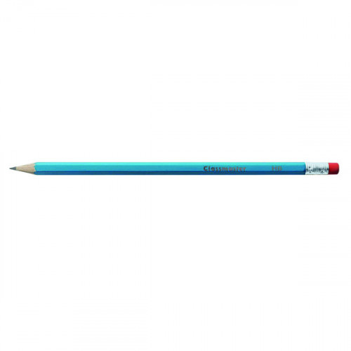 CLASSMASTER HB PNCL ERASER TIP PK144