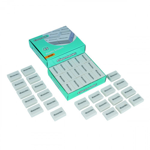 CLASSMASTER PENCIL ERASERS PACK 45