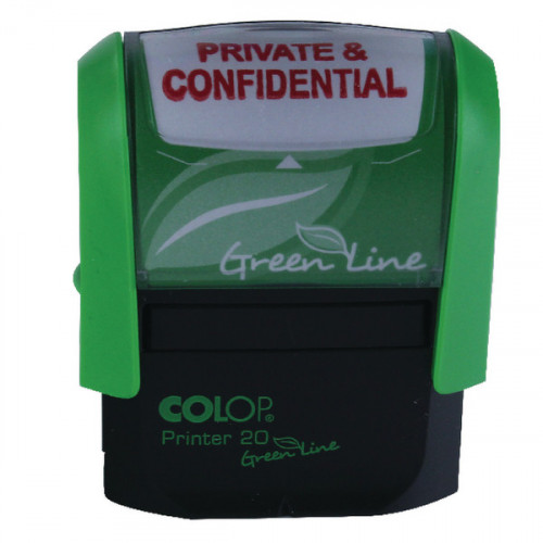 COLOP S/INKING STAMP PRIVATE/CONFID