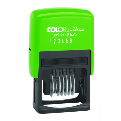 COLOP S226 GREEN LINE NUMBERING