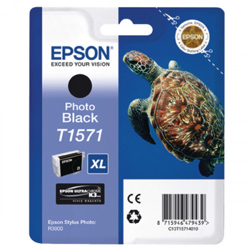EPSON T1571 INK CART ULTRA PHOTO BLK