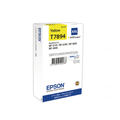 EPSON T7894 INK DURABRITE ULTXXL YLW