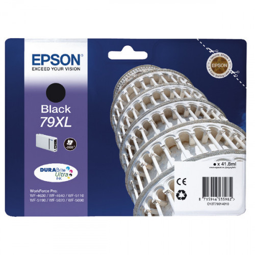 EPSON 79XL INK DURABRITE ULT HY BLK