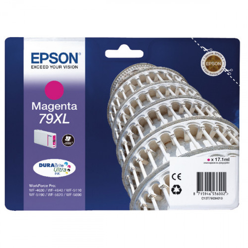 EPSON 79XL INK DURABRITE ULT HY MAG