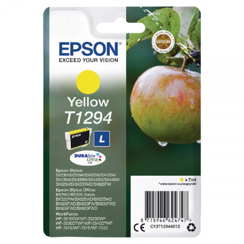 EPSON T1294 INK DURABRITE ULT HY YLW
