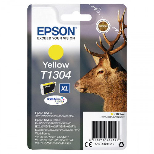 EPSON T1304 INK DURABRITE XHY YLW