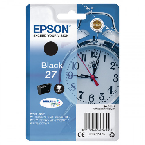 EPSON 27 INKJET CARTRIDGE BLACK