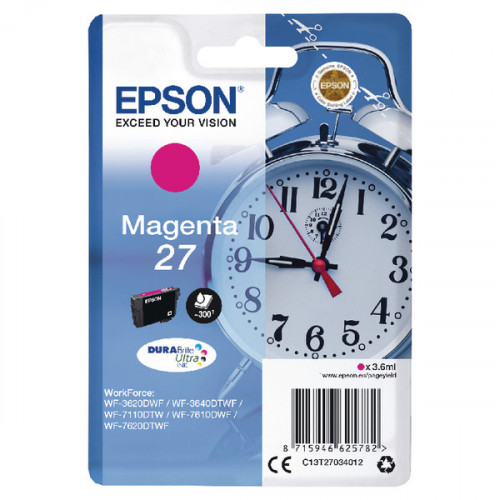 EPSON 27 INKJET CARTRIDGE MAGENTA