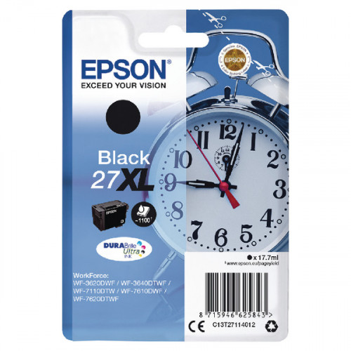 EPSON 27XL INK CARTRIDGE BLACK