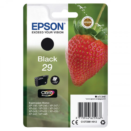 EPSON 29 HOME INK CARTRIDGE BLACK