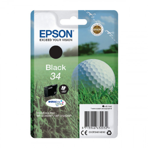EPSON 34 INK CARTRIDGE BLACK