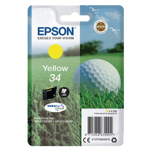EPSON 34 INK CARTRIDGE YELLOW