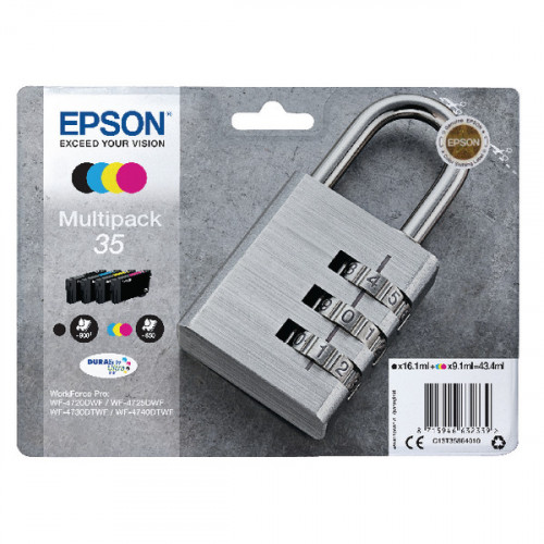 EPSON 35 INK CARTRIDGE MULTIPK CMYK