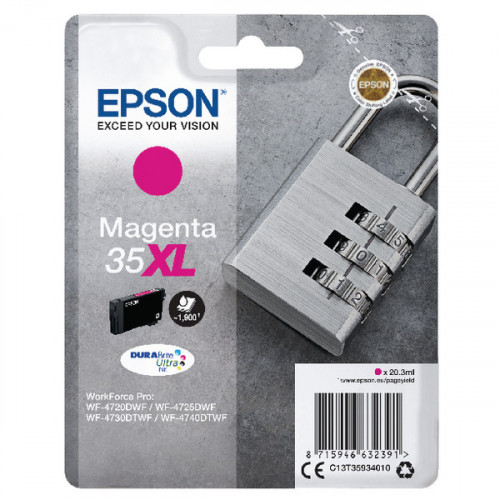 EPSON 35XL INK CARTRIDGE HY MAGENTA