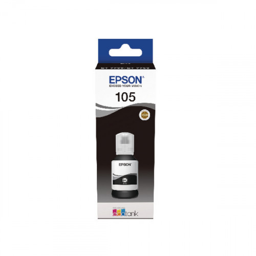 Epson 105 EcoTank Black Ink Bottle C13T00Q140