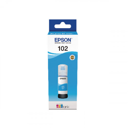 EPSON 102 INK BOTTLE ECOTANK CYAN