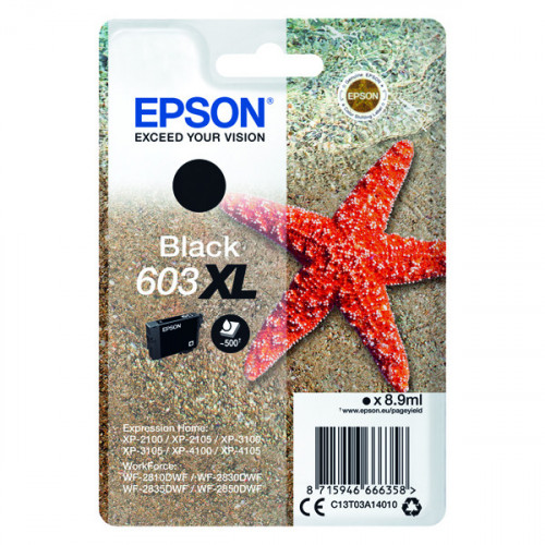 EPSON 603XL STARFISH INK CART BLACK