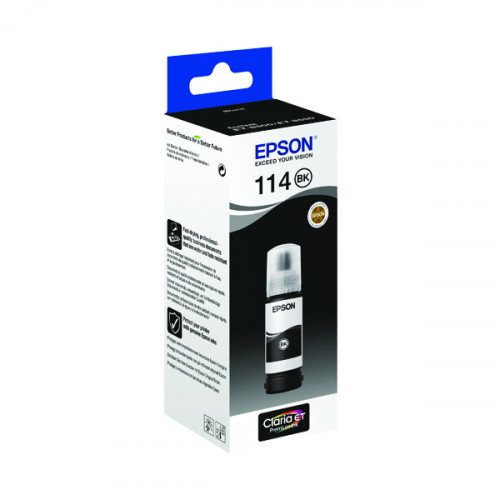 EPSON 114 INK BOTTLE ECOTANK PGM BLK