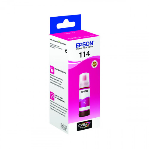 EPSON 114 INK BOTTLE ECOTANK MAGENTA