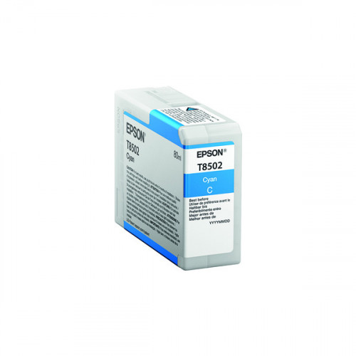 EPSON T8502 INK CARTRIDGE 80ML CYAN